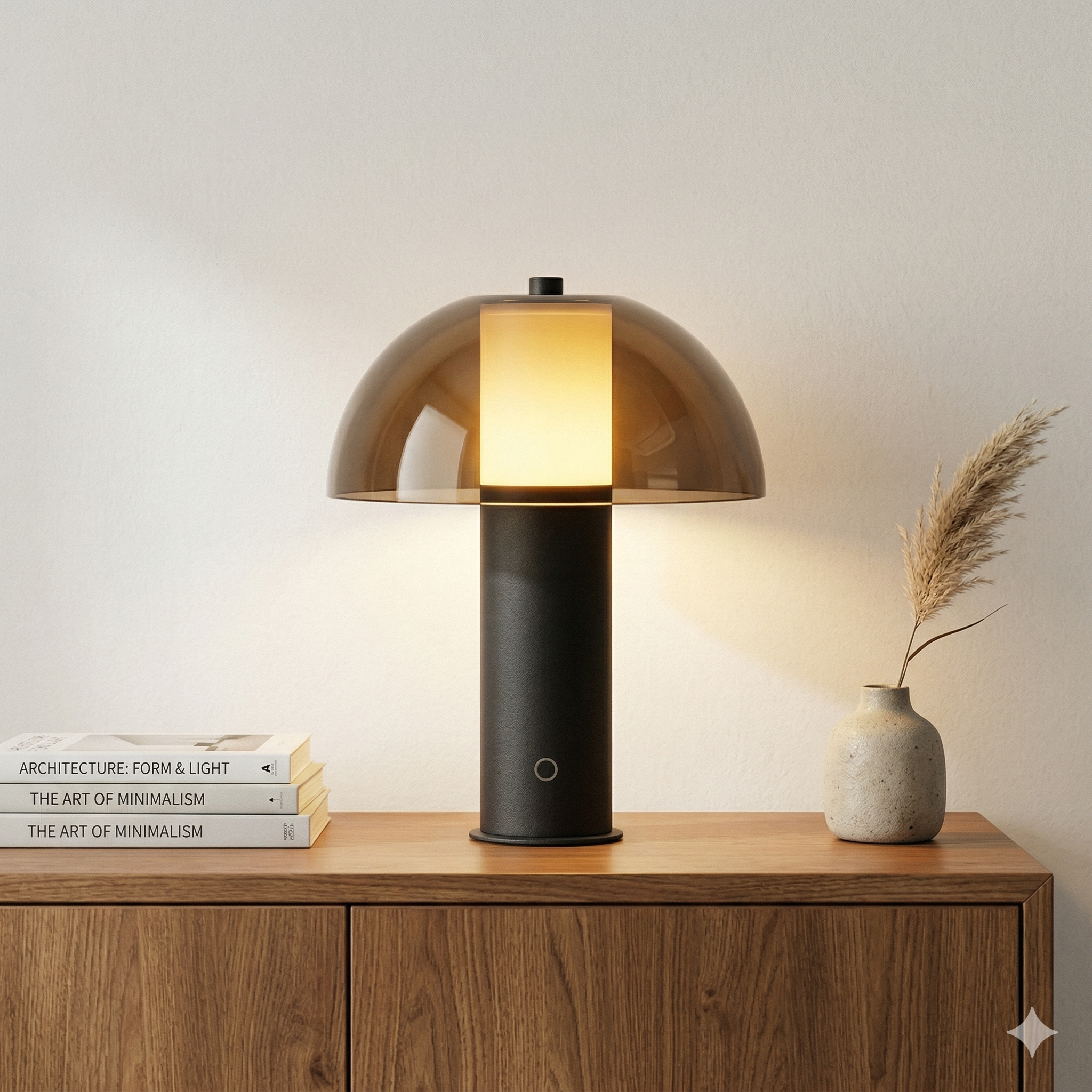 Kabellose Designerlampe Gjøvik von Gilde Handwerk